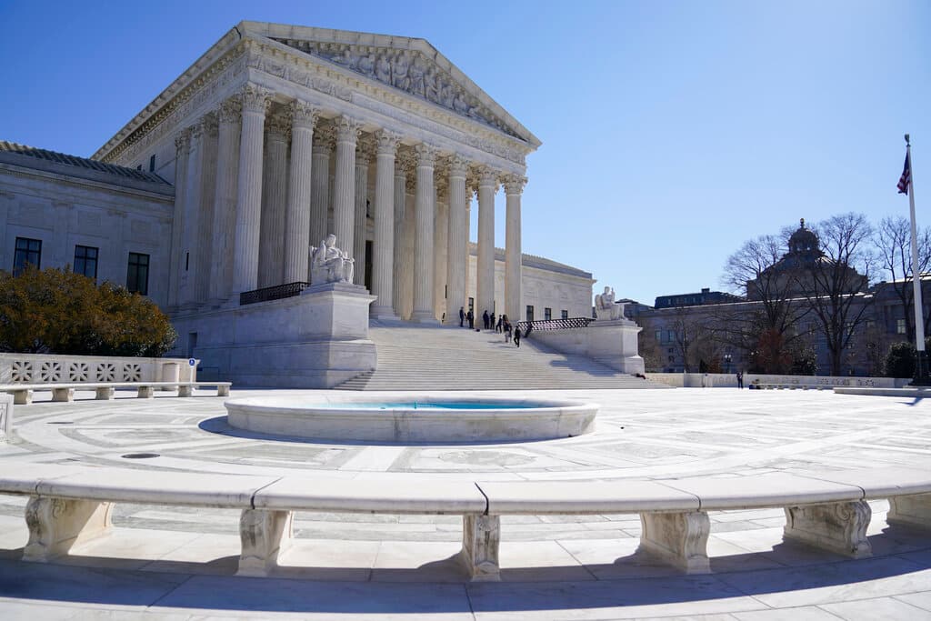 AP/Mariam Zuhaib, file The U.S. Supreme Court.