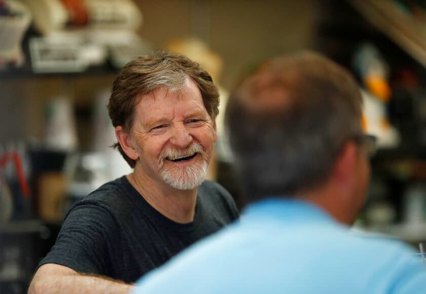 AP/David Zalubowski, file Jack Phillips, owner of Masterpiece Cakeshop at Lakewood, Colorado, on June 4, 2018.